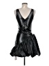 Micas Metallic Black Cocktail Dress Size M - photo 2