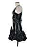 Micas Metallic Black Cocktail Dress Size M - photo 5