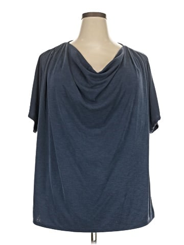 Green Envelope Short Sleeve Top (view 1)