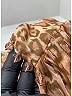 Zimmermann Animal Print Brown Cocktail Dress Size 10 (3) - photo 7