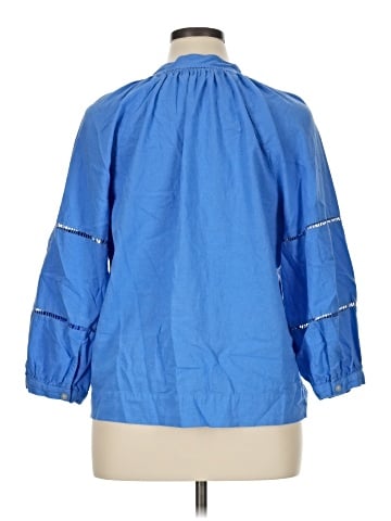 Ann Taylor LOFT 3/4 Sleeve Blouse (view 2)