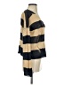 BCBGMAXAZRIA Stripes Gold Pullover Sweater Size S - photo 4