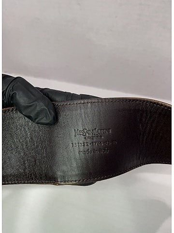 Yves Saint Laurent Leather Belt (view 2)
