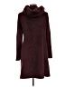Cole Haan Burgundy Wool Coat Size 8 - photo 2