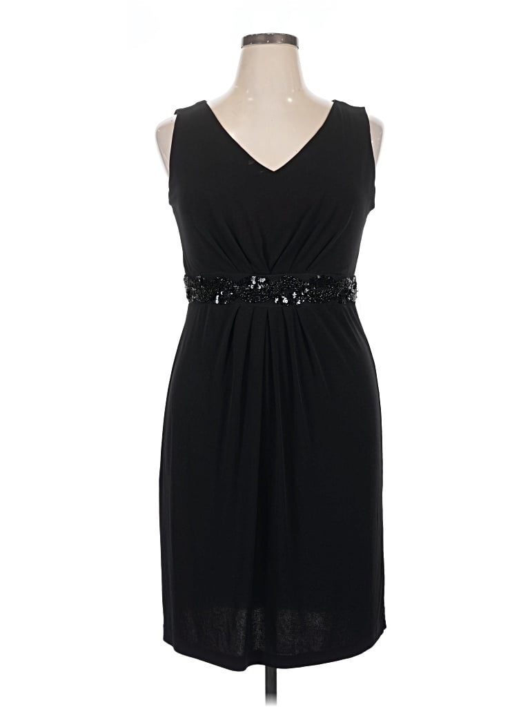 Pre-owned Shein Cocktail Dress In Black
