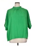 Emery Rose Green Short Sleeve Turtleneck Size 3XL - photo 1
