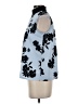 Lands' End 100% Polyester Blue Sleeveless Blouse Size XS - photo 5