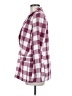 Liz Claiborne Checkered-gingham Burgundy Blazer Size 4 - photo 5