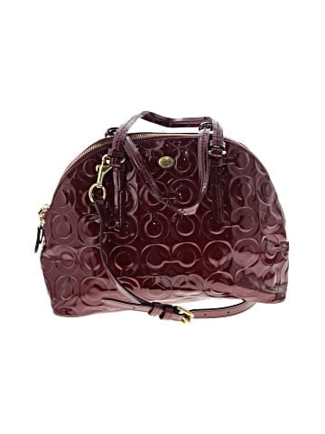 Coach Factory Leather Satchel (view 1)