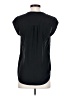 Pale Sky Black Short Sleeve Blouse Size S - photo 2