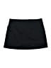 Lands' End Solid Black Casual Skirt Size L - photo 2
