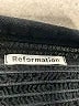 Reformation Black 3/4 Sleeve Top Size XS - photo 7