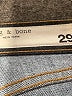 Rag & Bone Solid Blue Jeans Size 29 waist - photo 7