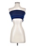Silence and Noise Blue Sleeveless Top Size XS - photo 1