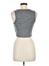 Zobha Gray Sleeveless T-Shirt Size M - photo 2