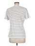 Universal Thread 100% Cotton Stripes Ivory Short Sleeve T-Shirt Size M - photo 2