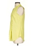 Meadow Rue 100% Polyester Yellow Sleeveless Blouse Size 2 - photo 5