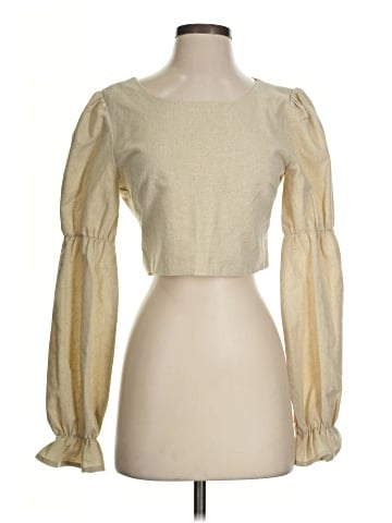 Privacy Please Long Sleeve Blouse (view 1)