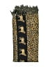 Unbranded Animal Print Black Tan Scarf One size - photo 2