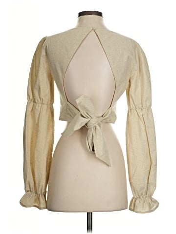 Privacy Please Long Sleeve Blouse (view 2)