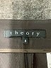 Theory Solid Black Wool Skirt Size 8 - photo 4