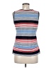 SJS Stripes Multi Color Blue Tank Top Size M - photo 2