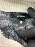 Aqua 100% Nylon Ivory Pullover Sweater Size S - photo 7