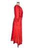 ASOS Design 100% Polyester Paisley Red Casual Dress Size 14 - photo 4