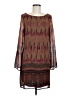 Interi Print Brown Casual Dress Size M - photo 1