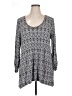PREMISE Gray 3/4 Sleeve Blouse Size XL - photo 1