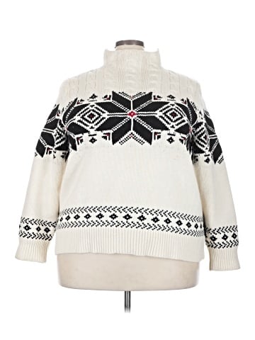 Lauren by Ralph Lauren Wool Pullover Sweater (view 1)