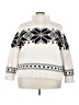 Lauren by Ralph Lauren White Wool Pullover Sweater Size 3X - photo 1