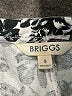 Briggs Graphic Black Casual Dress Size S - photo 7