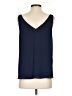 Assorted Brands 100% Polyester Blue Sleeveless Blouse Size S (estimated) - photo 2