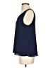 Assorted Brands 100% Polyester Blue Sleeveless Blouse Size S (estimated) - photo 5