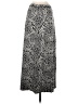 Peruvian Connection Paisley Silver Gray Casual Skirt Size S - photo 2