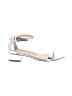 Stuart Weitzman Silver Sandals Size 9 1/2 - photo 1