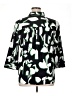 Chico's Print Green 3/4 Sleeve Blouse Size 3.5 (18) - photo 2