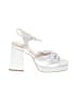 Lulus White Sandals Size 7 - photo 1