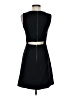 Theory Solid Black Cocktail Dress Size 2 - photo 2