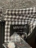 Minkpink Houndstooth Gray Casual Dress Size S - photo 7