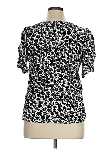 Ann Taylor LOFT Short Sleeve Blouse (view 2)