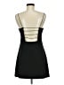Silence and Noise Solid Black Cocktail Dress Size M - photo 2