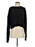 Set Active 100% Cotton Checkered-gingham Black Long Sleeve T-Shirt Size S - photo 1