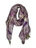 Unbranded Paisley Purple Scarf One size - photo 1