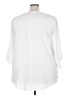 Sami & JO 100% Polyester Ivory 3/4 Sleeve Blouse Size 3X - photo 2