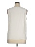 Nine West 100% Polyester Ivory Sleeveless Top Size XL - photo 2