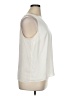 Nine West 100% Polyester Ivory Sleeveless Top Size XL - photo 4
