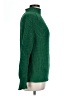 J.Crew 100% Cotton Solid Green Turtleneck Sweater Size L (estimated) - photo 4