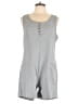 Unbranded 100% Polyester Solid Gray Romper Size L - photo 1